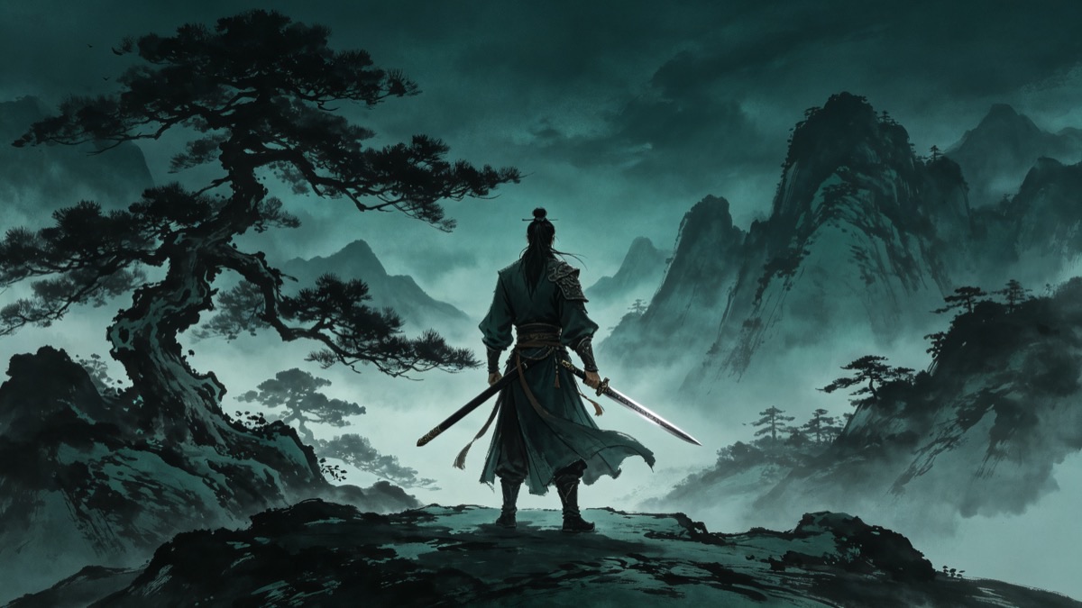 传统武侠类游戏封面